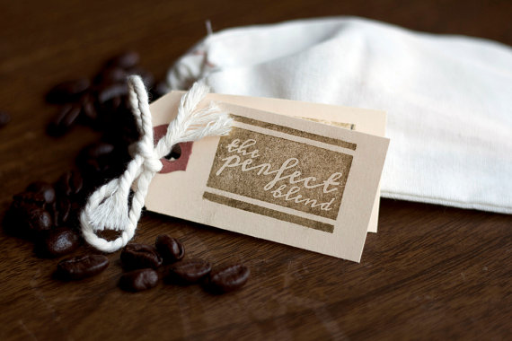 The Perfect Blend Party Favor Tags
