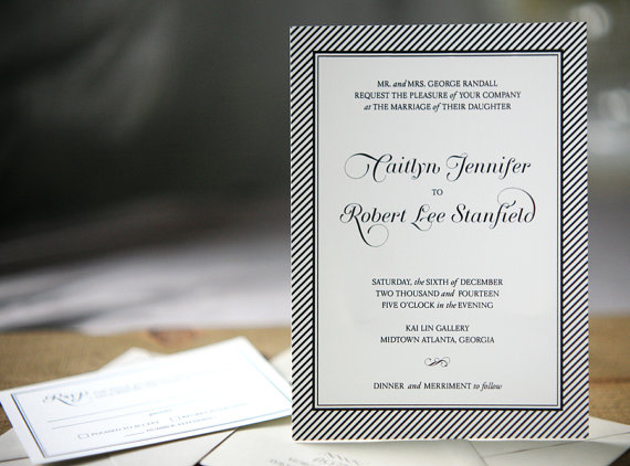 Wedding Invitation Suite - In Print Invitations