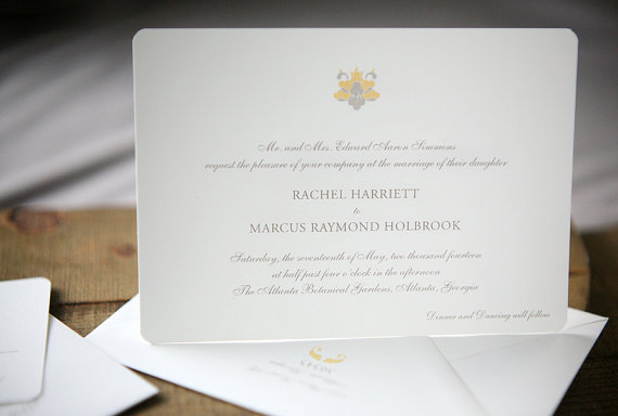 Wedding Invitation Suite - Harriett Invitations