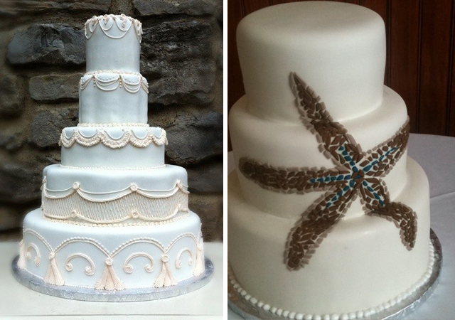 star wedding cake